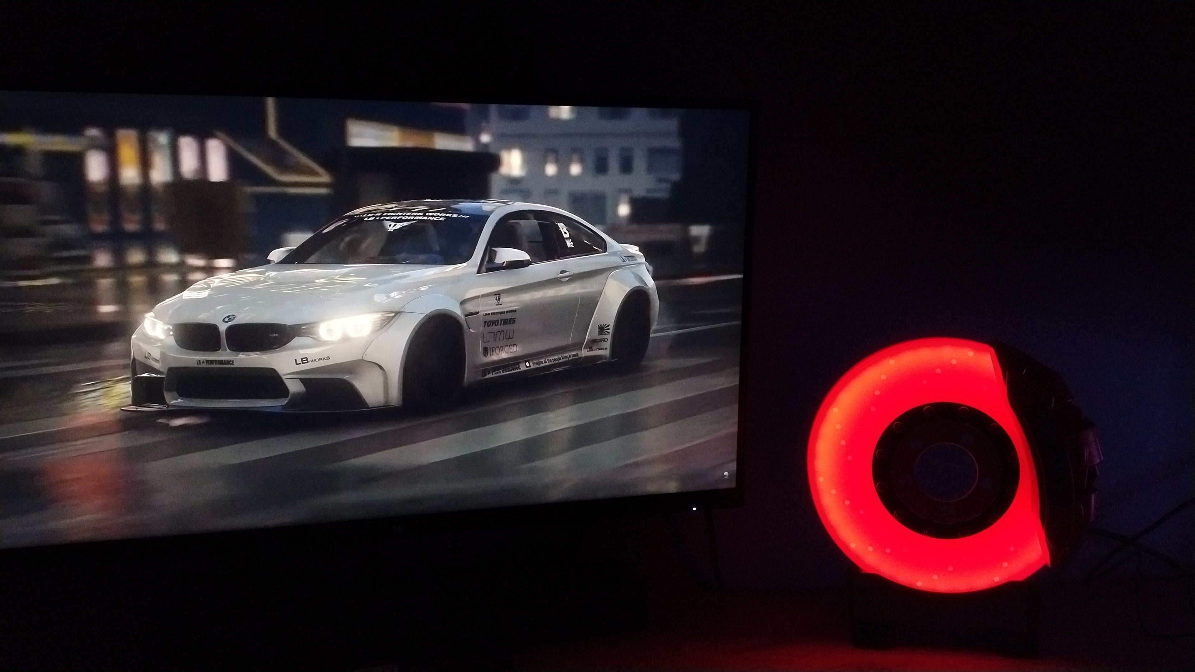 Hot Brake Disk Lamp