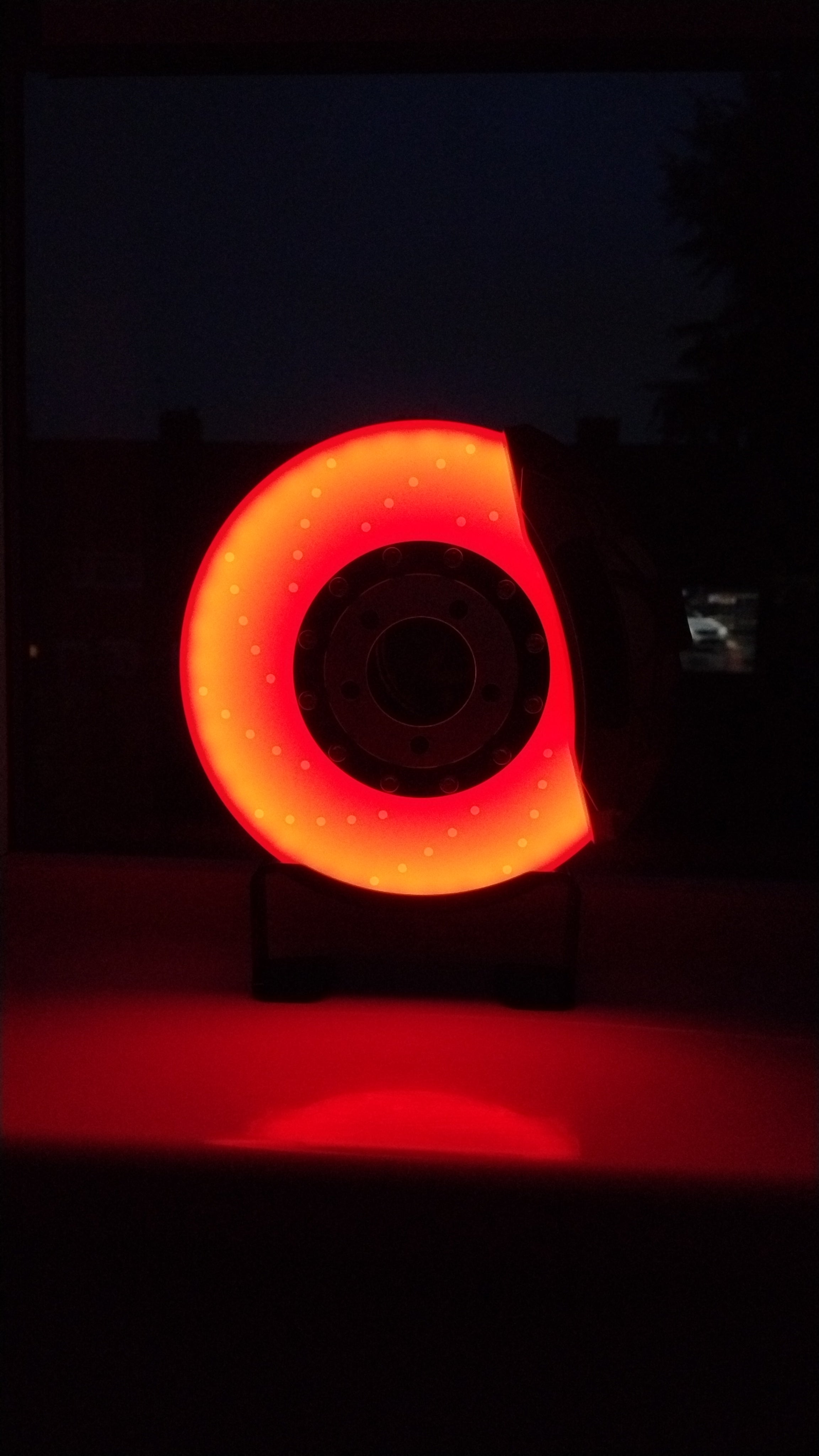 Hot Brake Disk Lamp