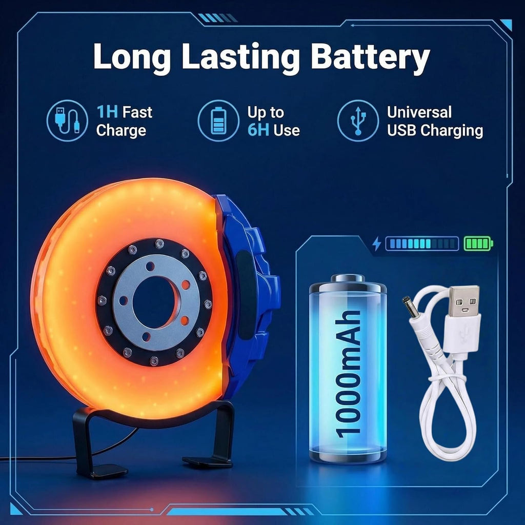 Hot Brake Disk Lamp